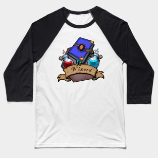 Wizard Logo Baseball T-Shirt
